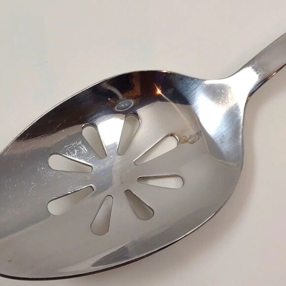 Pfaltzgraff 1810 Slotted Server Spoon 8 3/4" - Picture 2 of 7